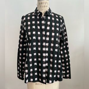 COS Geo Printed Shirt, Sz 2
